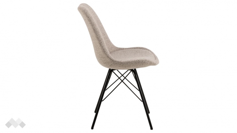 Трапезен стол Ерис светло кафяв - изглед 3 - МебелМаг Трапезен стол Ерис светло кафяв - изглед 3