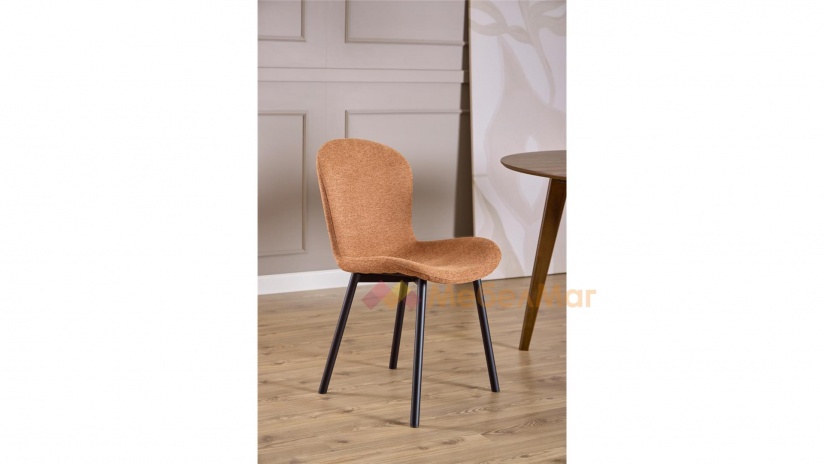 Трапезен стол Есра теракота - изглед 6 - МебелМаг Трапезен стол Есра теракота - изглед 6