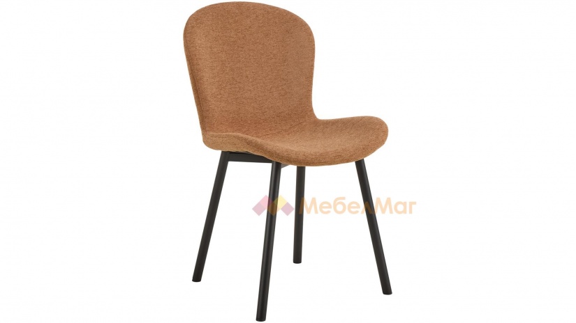 Трапезен стол Есра теракота - изглед 1 - МебелМаг Трапезен стол Есра теракота - изглед 1