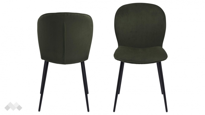 Трапезен стол Феникс зелен - изглед 2 - МебелМаг Трапезен стол Феникс зелен - изглед 2