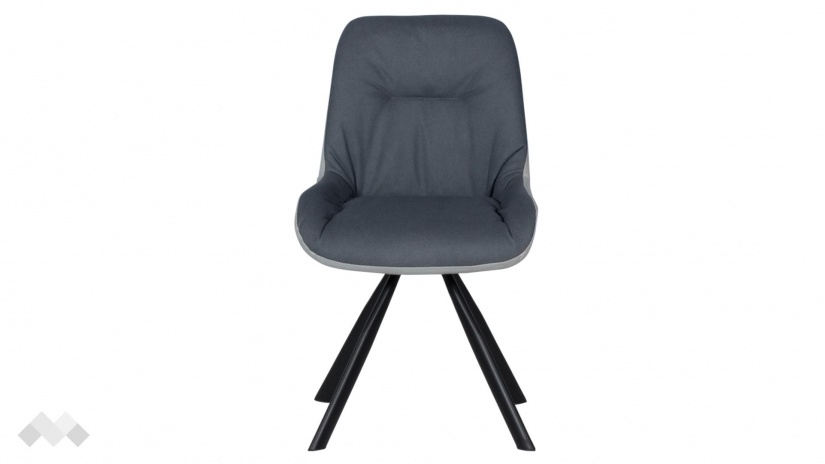 Трапезен стол Фроме тъмно сив - изглед 1