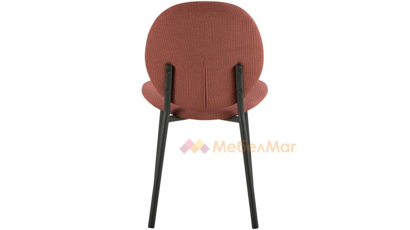 Трапезен стол Клиф теракота - изглед 5 - МебелМаг Трапезен стол Клиф теракота - изглед 5