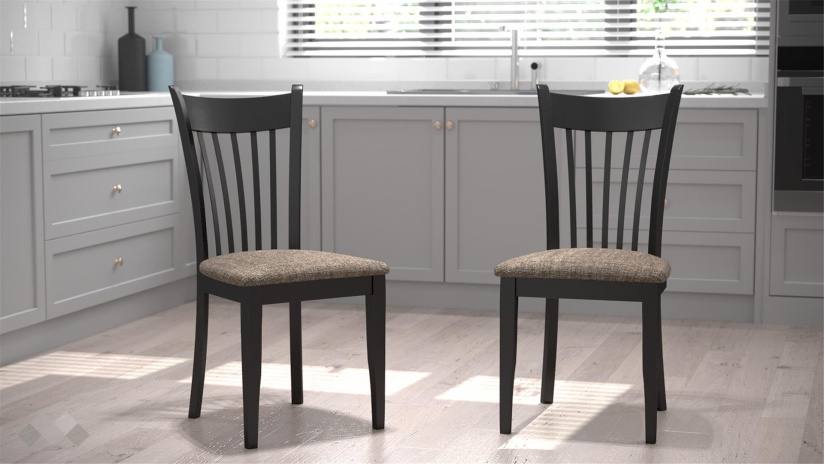 Трапезен стол Страдивариус венге - изглед 2 - МебелМаг Трапезен стол Страдивариус венге - изглед 2