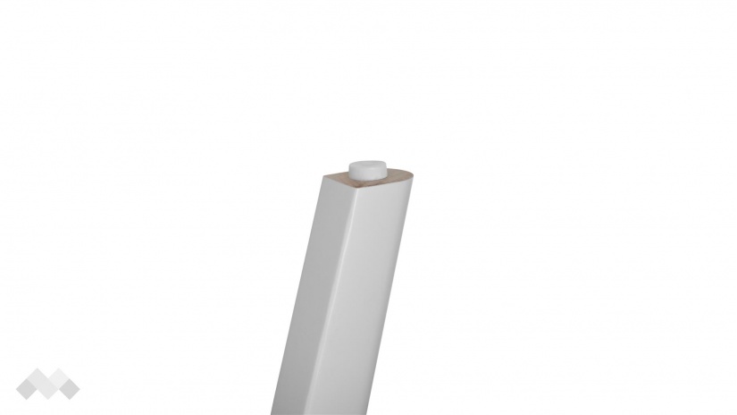 Трапезен стол Теа сив с бяло - изглед 4 - МебелМаг Трапезен стол Теа сив с бяло - изглед 4