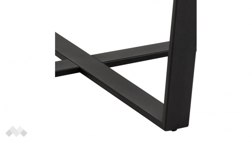 Трапезна маса Амбъл неразтегателни кафяв мрамор с черно - изглед 5 - МебелМаг Трапезна маса Амбъл неразтегателни кафяв мрамор с черно - изглед 5