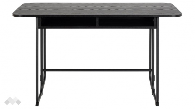 Трапезна маса Дарлингтън неразтегателни дъб черен мат - изглед 3