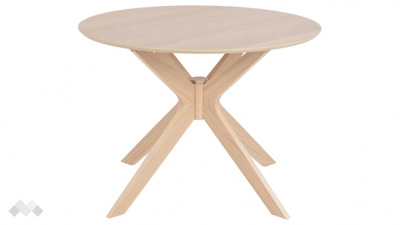 Трапезна маса Дънкан неразтегателни светъл дъб - изглед 2 - МебелМаг Трапезна маса Дънкан неразтегателни светъл дъб - изглед 2