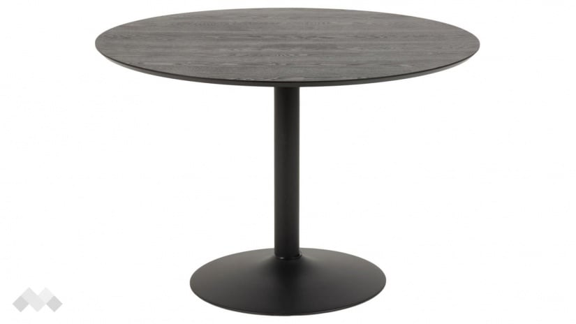 Трапезна маса Илита неразтегателни черен мат - изглед 1 - МебелМаг Трапезна маса Илита неразтегателни черен мат - изглед 1