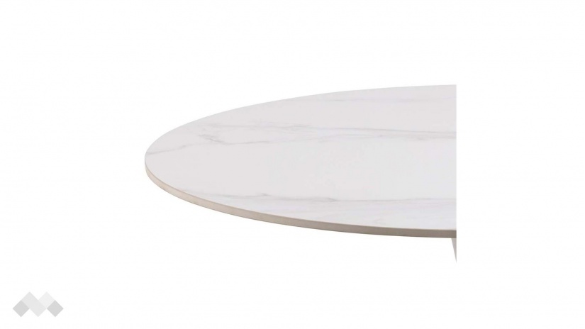 Трапезна маса Малта неразтегателни бял - изглед 2 - МебелМаг Трапезна маса Малта неразтегателни бял - изглед 2