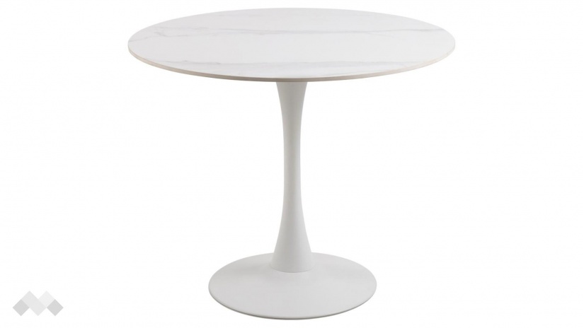 Трапезна маса Малта неразтегателни бял - изглед 1 - МебелМаг Трапезна маса Малта неразтегателни бял - изглед 1