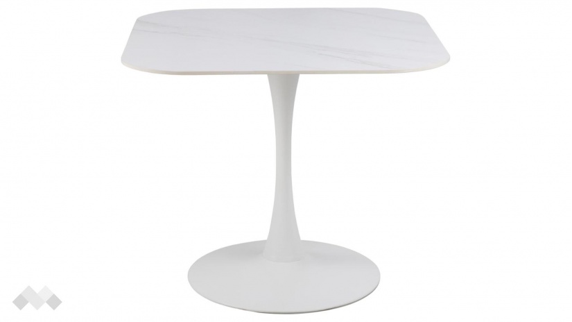 Трапезна маса Малта неразтегателни бял - изглед 2 - МебелМаг Трапезна маса Малта неразтегателни бял - изглед 2