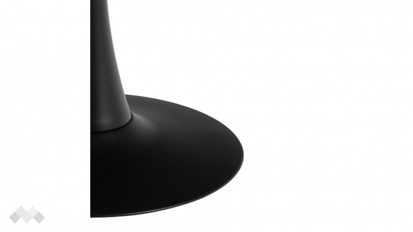 Трапезна маса Малта неразтегателни сив с черно - изглед 4 - МебелМаг Трапезна маса Малта неразтегателни сив с черно - изглед 4