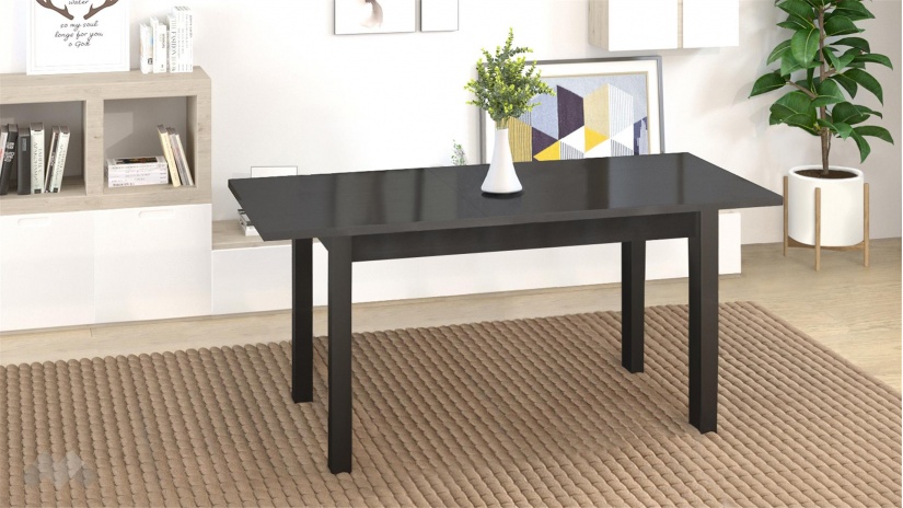 Трапезна маса Нати L разтегателни венге - изглед 1 - МебелМаг Трапезна маса Нати L разтегателни венге - изглед 1