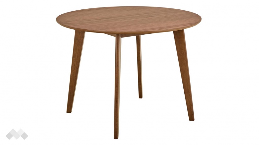 Трапезна маса Роксби неразтегателни орех - изглед 1 - МебелМаг Трапезна маса Роксби неразтегателни орех - изглед 1