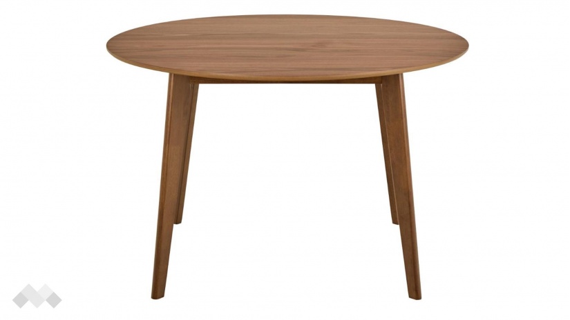 Трапезна маса Роксби неразтегателни орех - изглед 2 - МебелМаг Трапезна маса Роксби неразтегателни орех - изглед 2