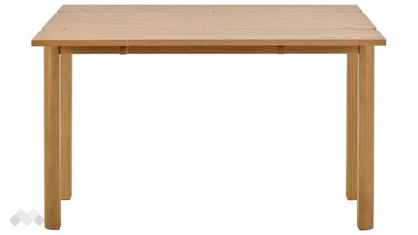 Трапезна маса Саутхемптън неразтегателни дъб натурал - изглед 4 - МебелМаг Трапезна маса Саутхемптън неразтегателни дъб натурал - изглед 4