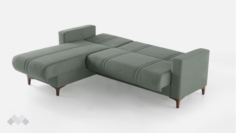 Ъглов диван Браво универсален ъгъл зелен - изглед 10