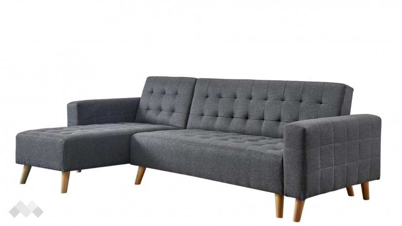 Ъглов диван Ериксън универсален ъгъл графит - изглед 2