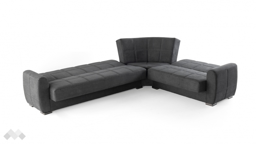 Ъглов диван Гранд универсален ъгъл сив - изглед 7 - МебелМаг Ъглов диван Гранд универсален ъгъл сив - изглед 7