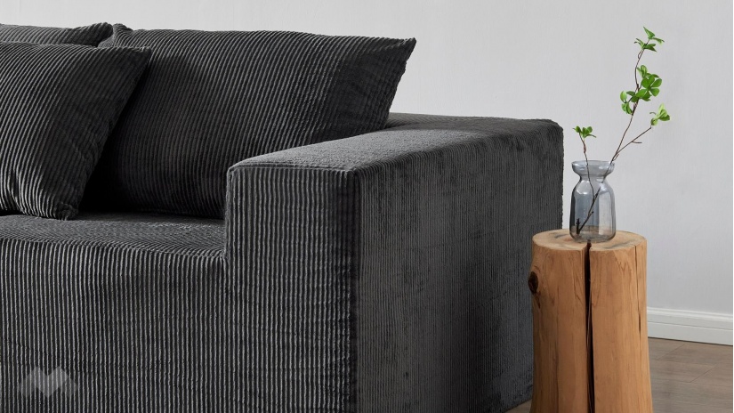 Ъглов диван Компакт с посока антрацит - изглед 7 - МебелМаг Ъглов диван Компакт с посока антрацит - изглед 7