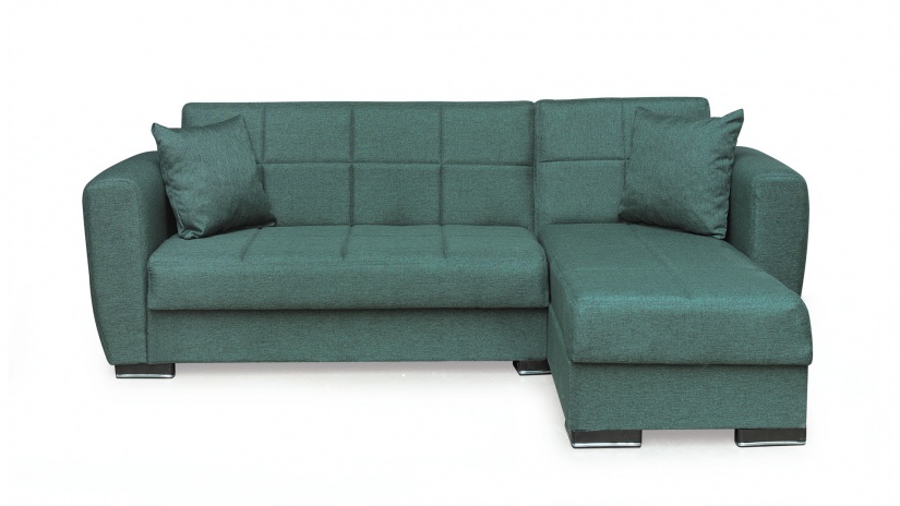 Ъглов диван Лагос универсален зелен - изглед 3 - МебелМаг Ъглов диван Лагос универсален зелен - изглед 3