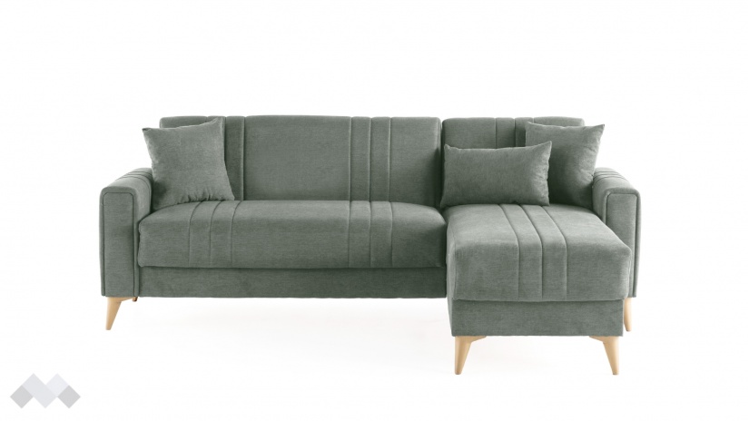Ъглов диван Омега универсален ъгъл зелен - изглед 5 - МебелМаг Ъглов диван Омега универсален ъгъл зелен - изглед 5