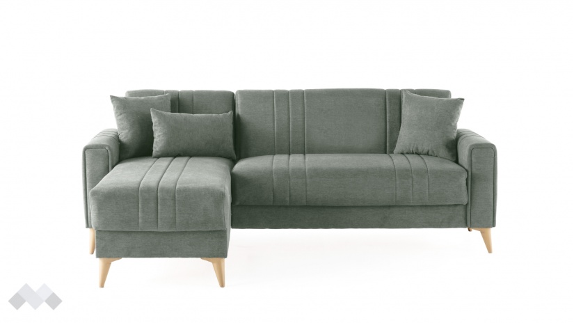 Ъглов диван Омега универсален ъгъл зелен - изглед 6 - МебелМаг Ъглов диван Омега универсален ъгъл зелен - изглед 6